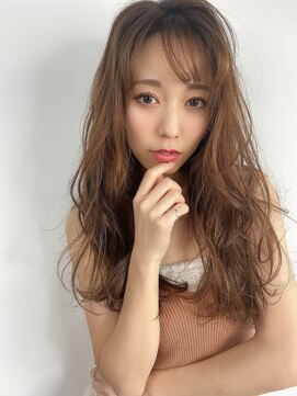 ルービック(Rubik's) ゆるふわロング×ミルクティーベージュ