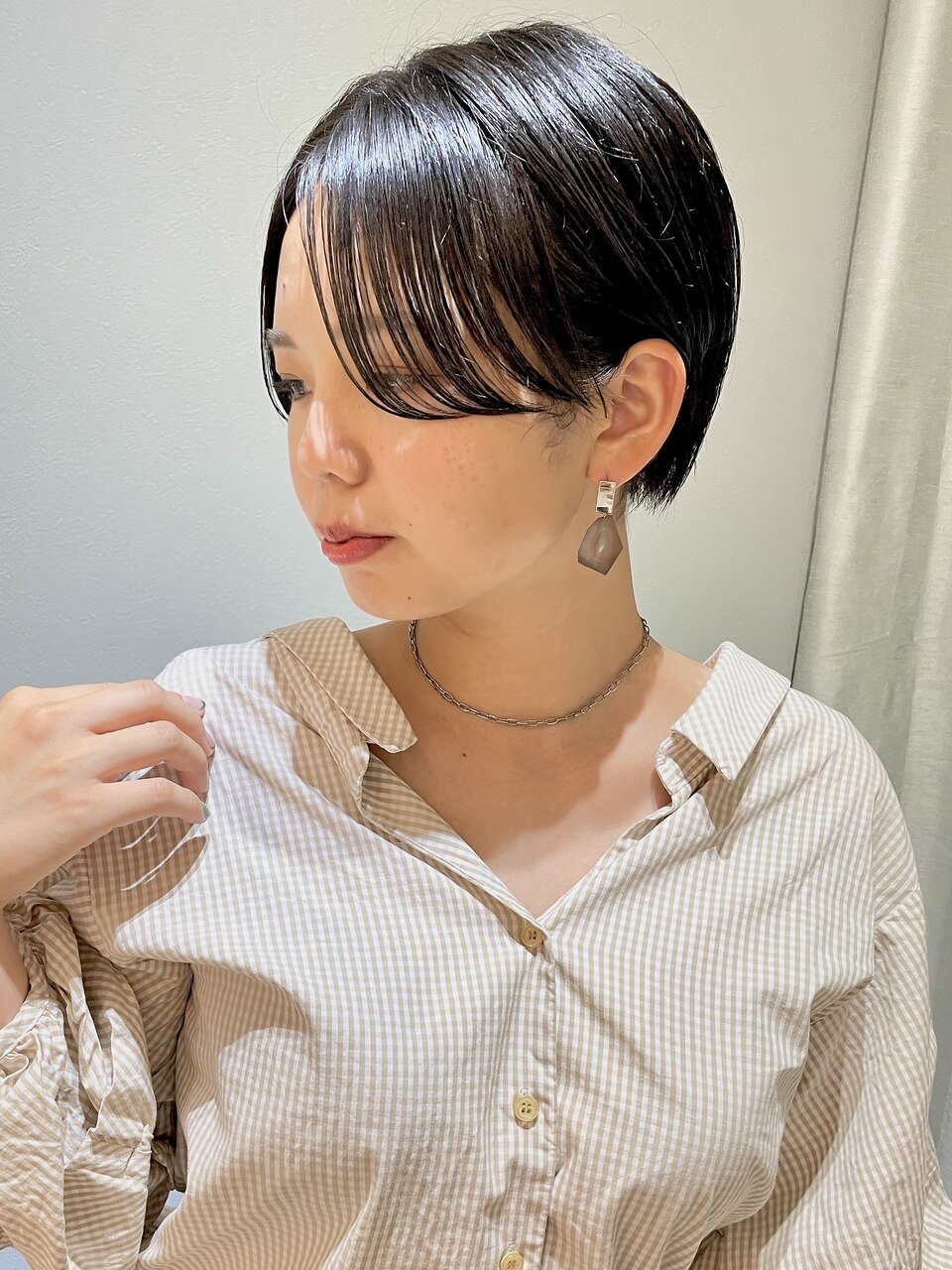miimama♡ 専用★サラサラ高級人毛100%★ショート①　ブラウン 4901417616692.jpg