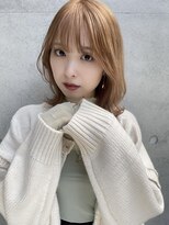 アトリエ フェム(atelier.fem)&nbsp;まろやかなライトベージュカラー×ミディアム