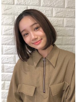 ロンドプロフィール 浦和(Lond profil) 浦和ショートヘアショートカット韓国白髪ぼかし白髪染めボブ