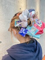 【sai】キーホルダーお団子イベントヘア