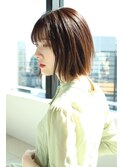 外ハネナチュラルボブ