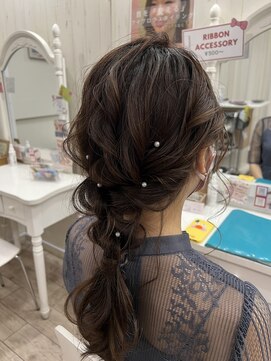 ルナクレセント (Luna crescent) とても上品な編み下ろし