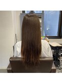 #ミディアム #エクステ #ロング #80本 #ブラウン #かわいい