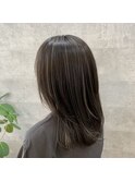 グレージュハイライト