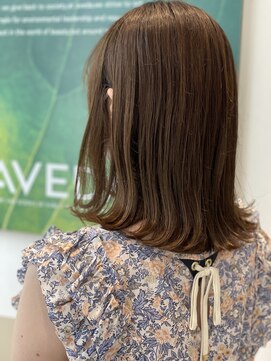 エフ アヴェダ 木の葉モール橋本(F AVEDA) 外ハネボブ/切りっぱなしボブ