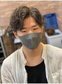 Toshima×ツーブロック×スパイラルパーマ