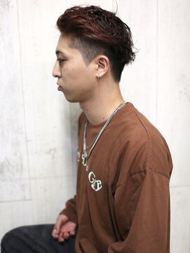 バース(BIRTH) 天神【BIRTH】スパイラルツーブロックパーマ×アップバング