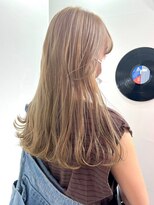 デート 下北沢(DATE)&nbsp;ダブルカラーブロンドベージュカラーケアブリーチハイトーン韓国