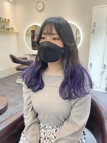 テーラ 船橋店(TELA) 紫のグラデーションカラー