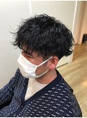 波打ちパーマ