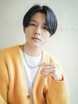 カフネ(cafne) ＊ブルーブラックセンターパート＊