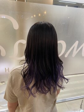 ヘアースペースブルーム ヒーロー 園田店(HAIR SPACE BLOOM hero) 【園田/インナーカラー】オトナ女性にも大人気カラー