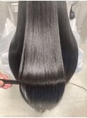 髪質改善ストレート