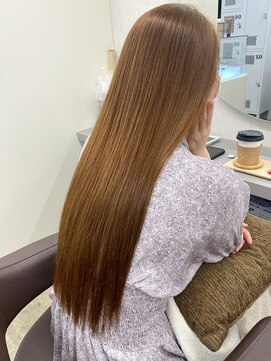 キジ(kiji) 【kiji】髪質改善水素トリートメントカラー　×　艶ロング。