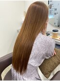 【kiji】髪質改善水素トリートメントカラー × 艶ロング。