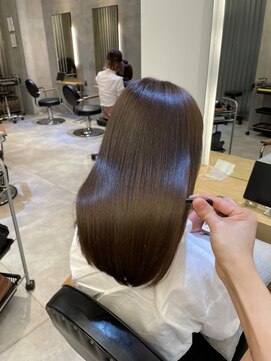 ジーナ 本八幡(Zina) 髪質改善＊大人ガーリーベージュ＊美髪【Zina本八幡】