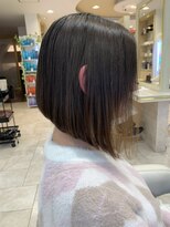 アッシュ 仙川店(Ash)&nbsp;40代50代60代　ハリウッド女優風　前下がりワンレンボブ