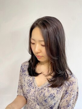 ラヴィズム(LUVISM) ミディアム顔周りレイヤーおくれ毛前髪万代新潟