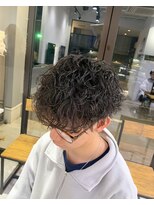 アール(ART)&nbsp;波巻き×スパイラルパーマ×マッシュ