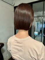 ニーニャ(NINa) 切りっぱなしボブ×髪質改善