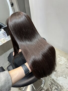 エトラ 渋谷店(etora) 艶髪 前髪 こっくりブラウン うるツヤトリートメント