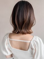 リヤン 表参道(lyann)&nbsp;★小顔カット黒髪ボブルフデジタルパーマネビージュワンレン