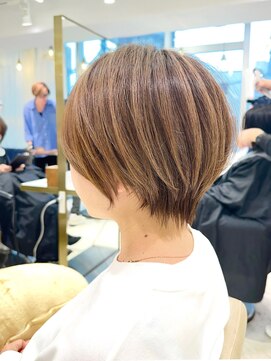 アンド ストーリーズ(&STORIES) ショートボブ髪型30代40代50代前髪あり前髪なし面長丸顔【倉田】