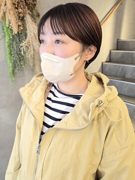 ヴィサージュメゾン(VISAGE maison) アンブレラカラー×丸みショート