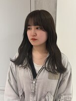 ヨーク(YOKE)&nbsp;【YOKE】オリーブグレージュアッシュブラウン顔周りレイヤー