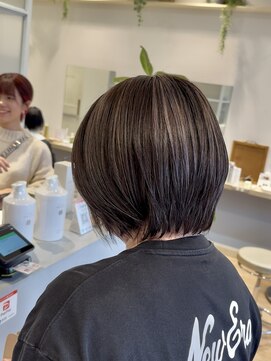コノアラボ 守谷店(Conoah labo) 白髪ぼかしハイライト/似合わせカット/キッズカット/守谷