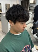  ・ニュアンスパーマスペインカールシャドウパーマメンズパーマ
