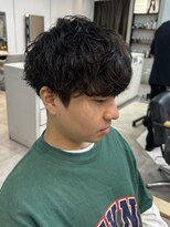 ゼスト パーク(ZEST PARK)&nbsp;・ニュアンスパーマスペインカールシャドウパーマメンズパーマ