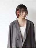 ワンポイントかわいく^ ^イヤリングカラー