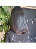 ツヤの出る縮毛矯正