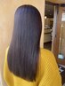 【頭皮&ヘアケア】カット＋aujuaトリートメント＋炭酸頭皮スパ
