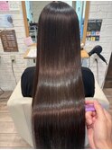 ツヤツヤでうねり解消！美髪矯正☆