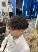 【MEN’S HAIR/サーフカール/刈り上げセンターパート/千葉】