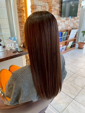 ルページ 千葉(lpage) 髪質改善/顔周りレイヤーカット/グレージュ[千葉/千葉駅]