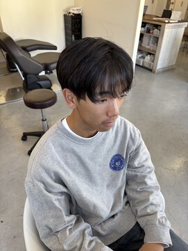 ソイクフ(SOY KUFU) 20代30代40代◎メンズシースルーマッシュ