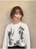 ボブウルフベイビーピンクカラー