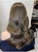 【高瀬陽介】レイヤーカット×カーキベージュ