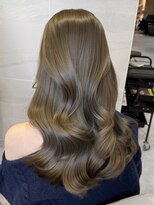 ミズチャーム(Ms.CHARM)&nbsp;【高瀬陽介】レイヤーカット×カーキベージュ