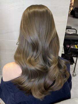 ミズチャーム(Ms.CHARM) 【高瀬陽介】レイヤーカット×カーキベージュ