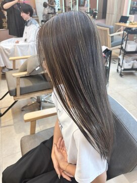 ソトエアンドマーブ 久喜店(SOTOE&marbb) ハイライト/ベージュ/大人ハイライト/白髪ぼかし