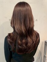 アイリス 天文館店(AIRIS) ピンクブラウン 透明感カラー レイヤーカット 髪質改善 艶髪