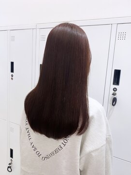 ワンズリー 本厚木店(ONE's ly) アンブレラカラーピンクベージュイメチェン前髪クールショート