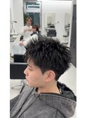 スパイキーショート 本厚木美容室 メンズカット