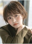 【emu井上信洋】丸みレイヤーのアンニュイマッシュショート
