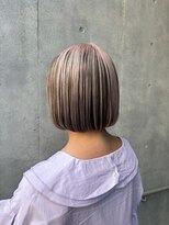 クレア 下北沢(CREA) ワンホンレイヤー/ミルクティーブロンド/ダークブルー/下北沢